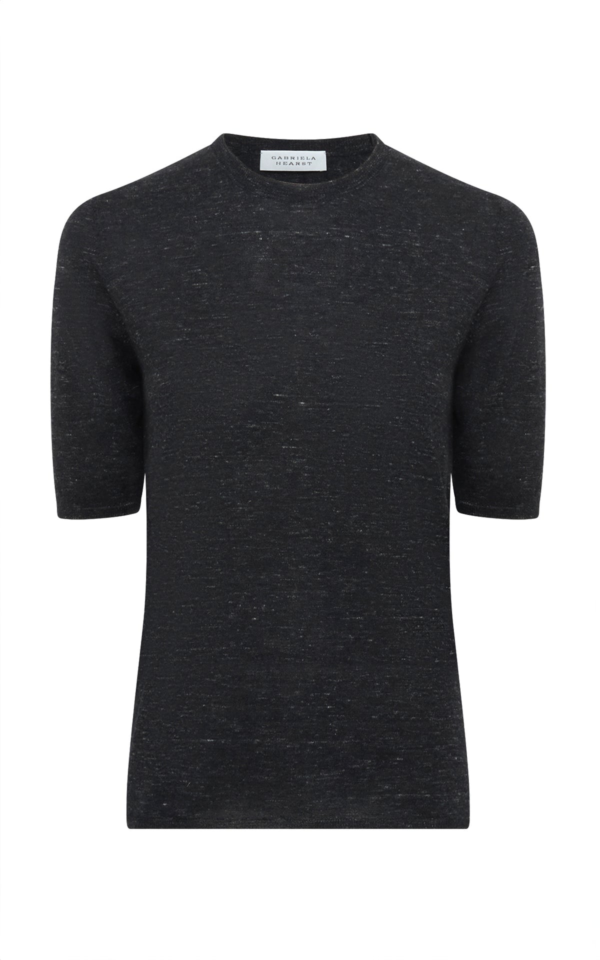クリセ ニットTシャツ ブラック カシミアシルク ヘンプ
