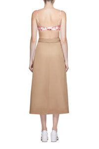 レッドチェックのアップサイクルコットンのガイアブラレット