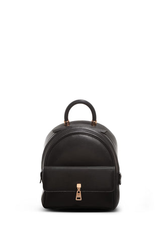 Mini Billie Backpack in Black Nappa Leather