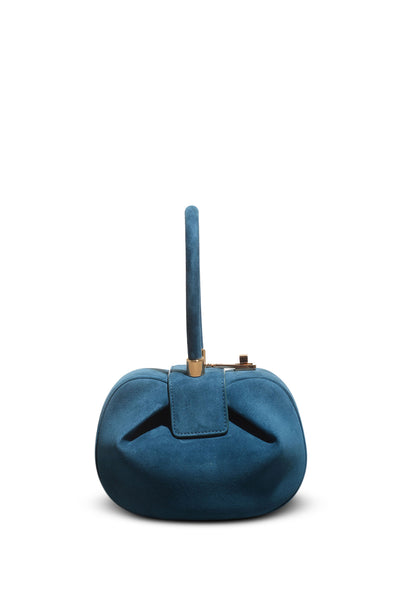 Demi Bag in Teal Suede Gabriela Hearst
