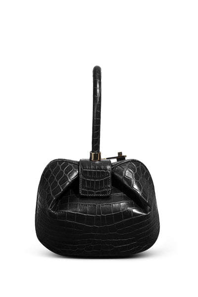ブラッククロコダイルレザーのニナバッグ – Gabriela Hearst ブラッククロコダイルレザーのニナバッグ – Gabriela Hearst