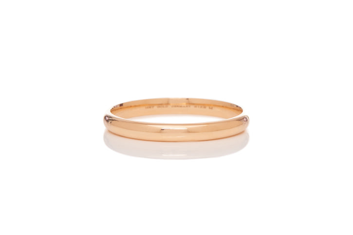 Bangle in 18K Rose Gold & Vitreous Black Enamel
