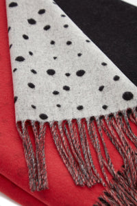 Conclan Blanket Scarf in Cashmere Jacquard