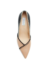 Aster Heel in Camel Multi Nappa Leather