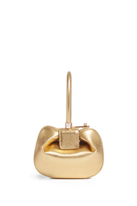 Demi Bag in Gold Metallic Nappa Leather
