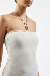 Penna Dress in Ivory Lightweight Wool