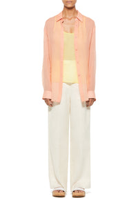 Ferrara Shirt in Watermelon Tourmaline Cashmere Gauze