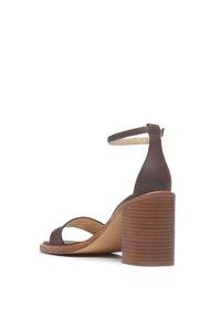 Meister Heel Sandal in Bordeaux Leather