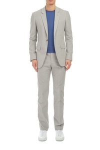 Damien Jacket in Neutral Cotton