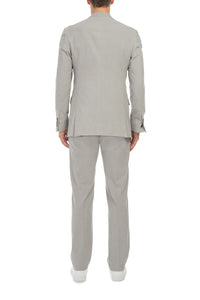 Damien Jacket in Neutral Cotton