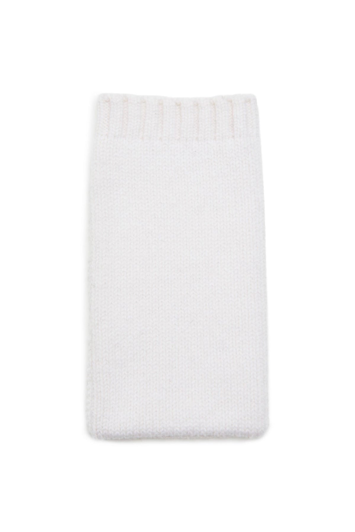 Knit Phone Cover in Ivory Cashmere
