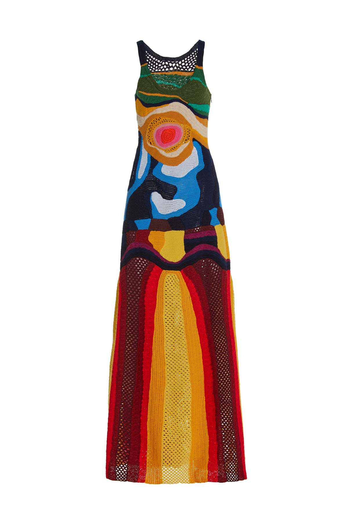 ミネラルマルチカシミアのタムラクロシェドレス