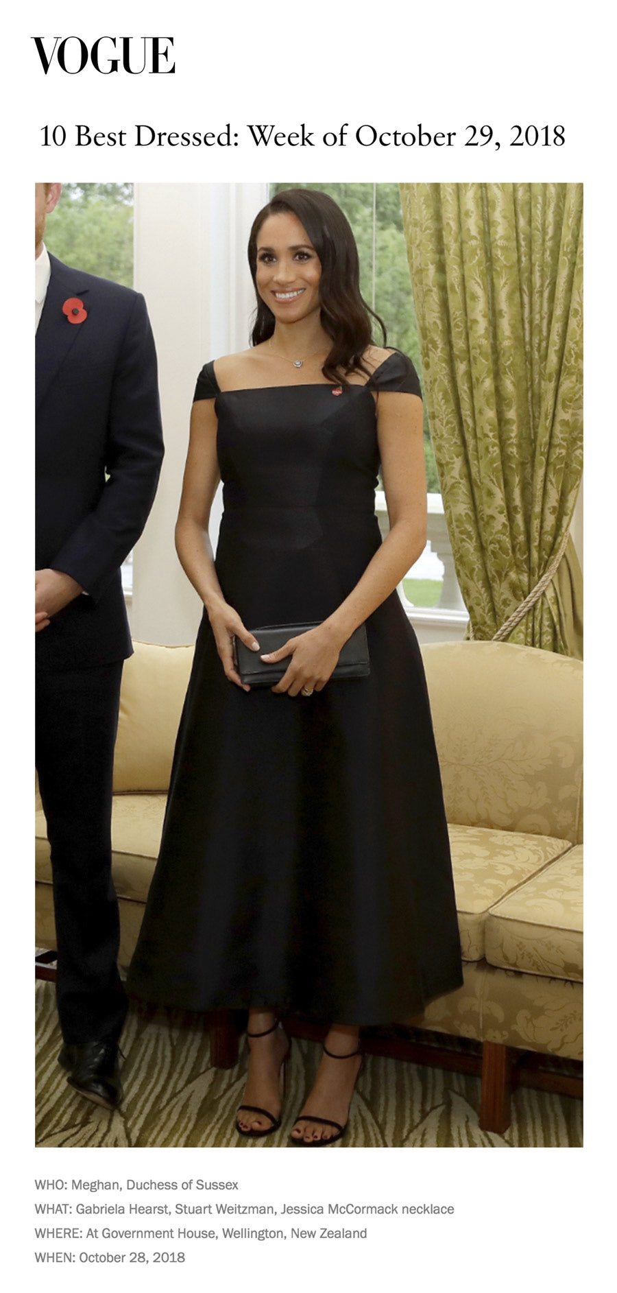 10 Best Dressed: Week of October 29, 2018