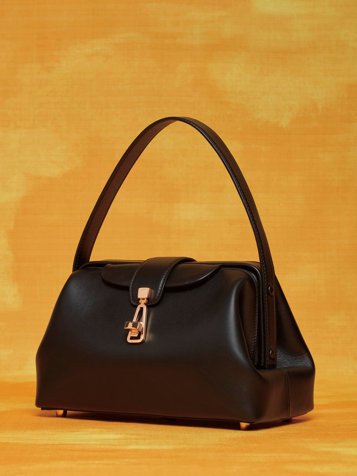 Golda Bag in Black Leather