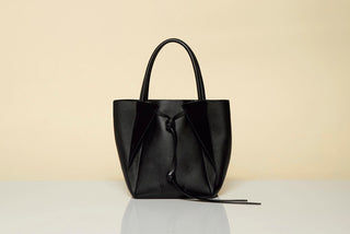 Black Leather Marija Tote - Studio Photography | Gabriela Hearst