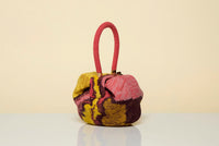 Nina Bag in Earth Multi Crochet Cashmere