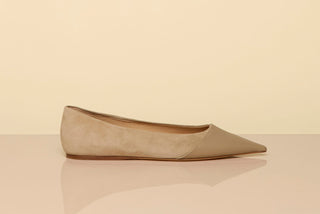 Nude Empress Ballet Flats - Lifestyle Shot | Gabriela Hearst