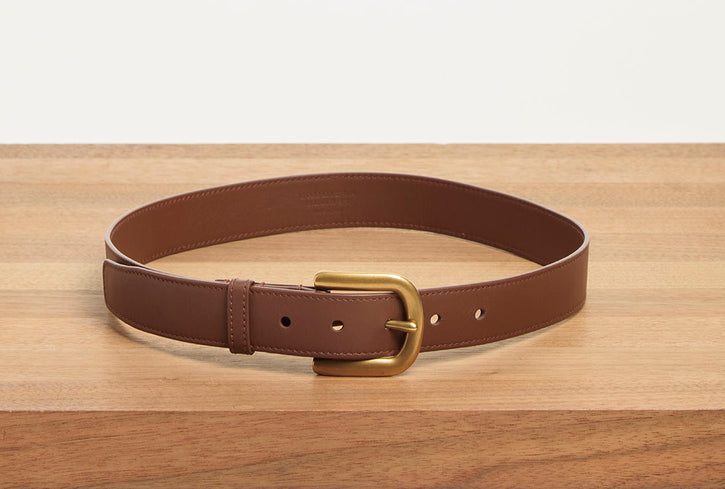 Sam Belt in Cognac Leather