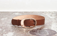 Lozewce Belt in Cognac Leather