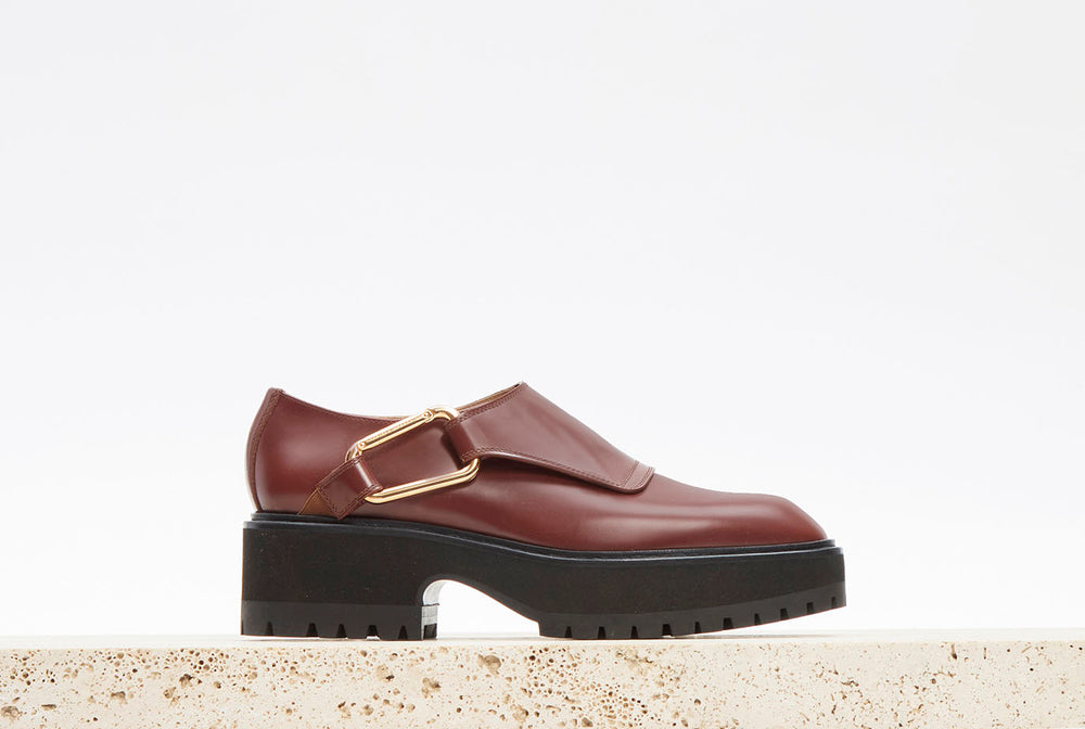 Nash Shoe in Burnt Sienna Leather