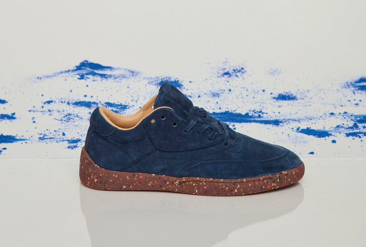 Ohio Slip-on Sneaker in Navy Nubuck