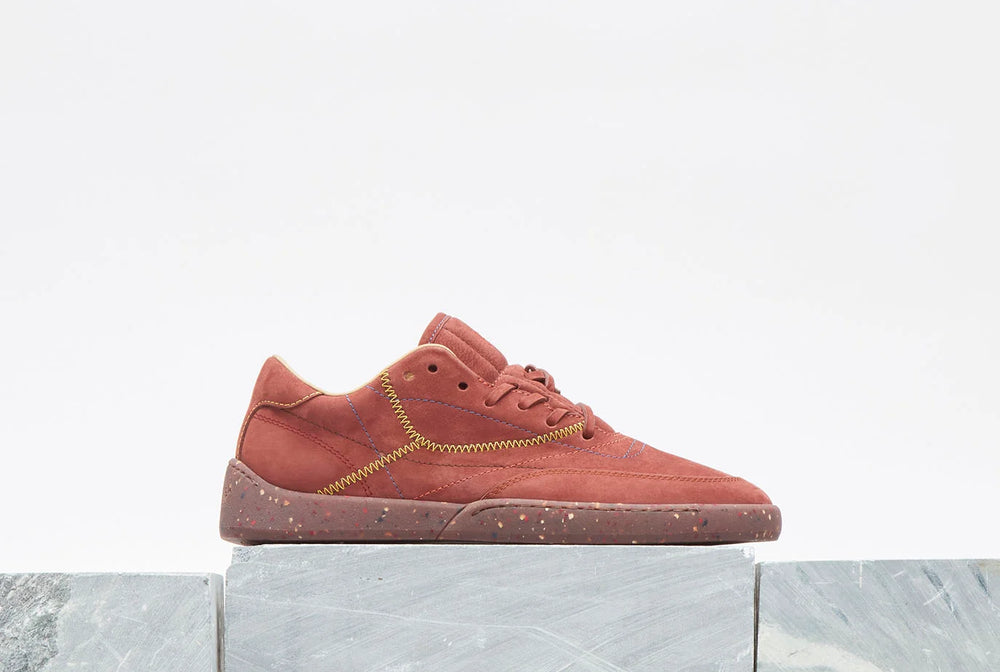 オハイオ スリッポン スニーカー（バーントシエナ ヌバック）