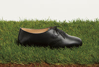 Maya Oxford Flat Shoe in Black Nappa Leather