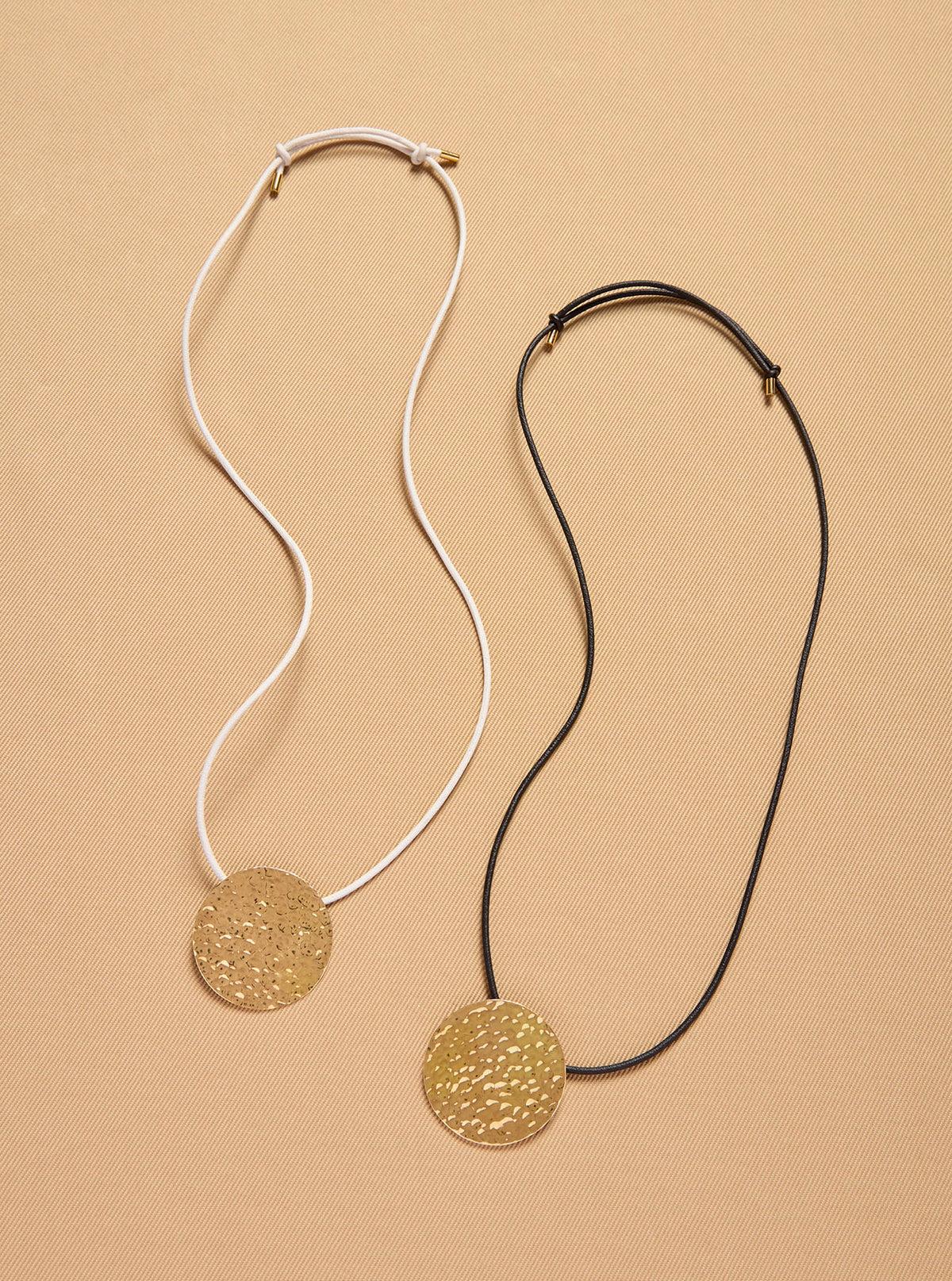 Wheel of Fortune Pendant in 18K Yellow Gold (Black Leather Cord)