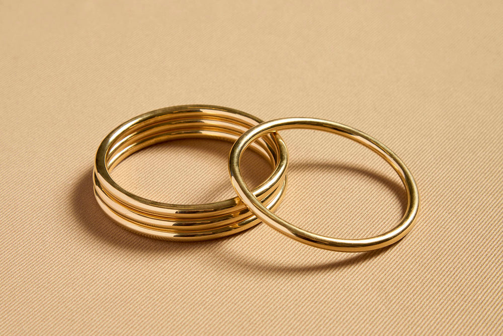 Bangle Bracelet in 18K Yellow Gold