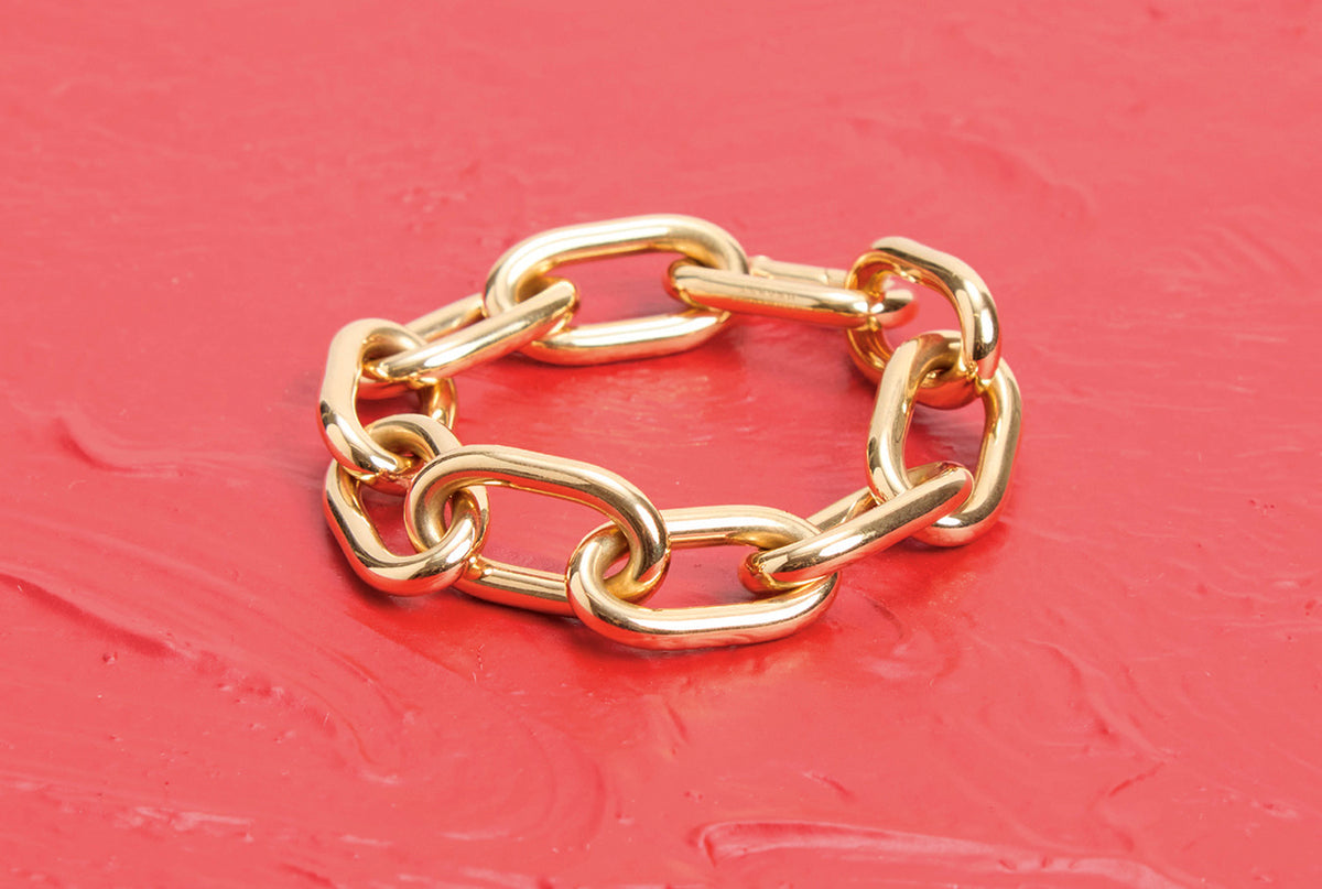 Chain Bracelet in Yellow Gold 18K