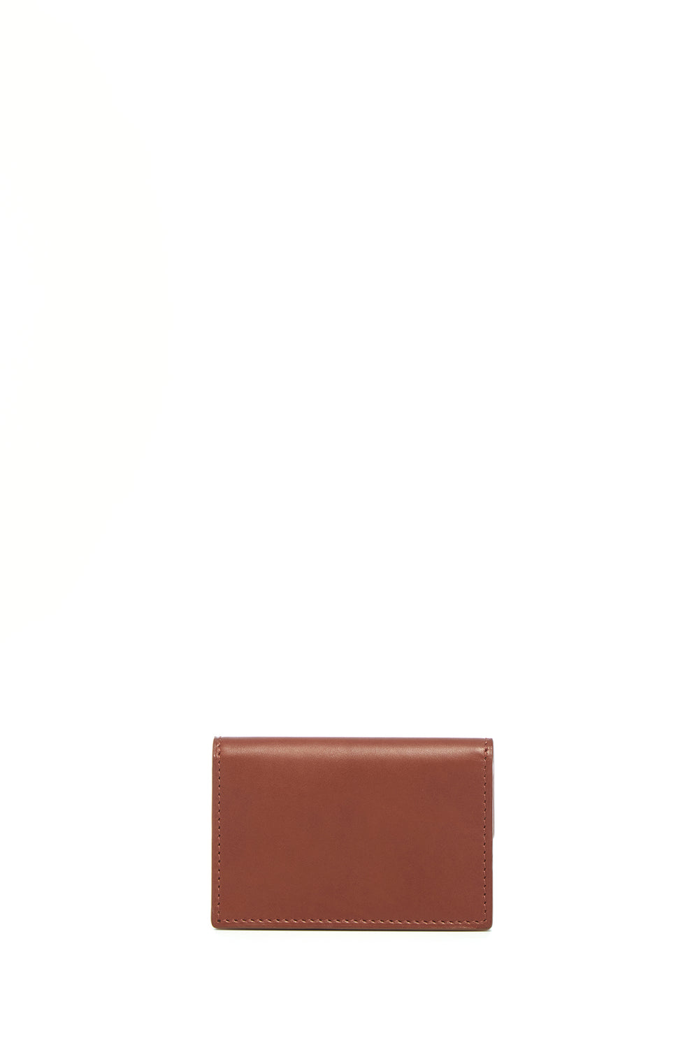 Concertina Card Wallet in Cognac Leather