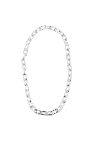 Medium Chain Necklace in 18K White Gold