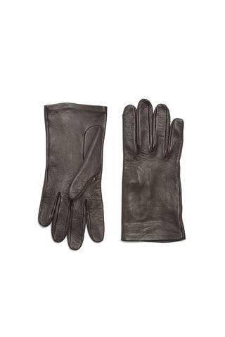 Wessex Short Gloves in Chocolate Nappa Leather