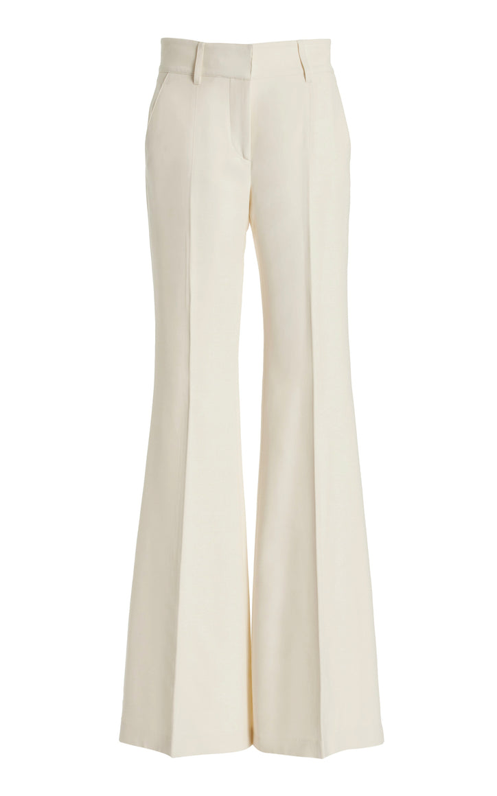 Rhein Flare Pant in Ivory Sportswear Wool