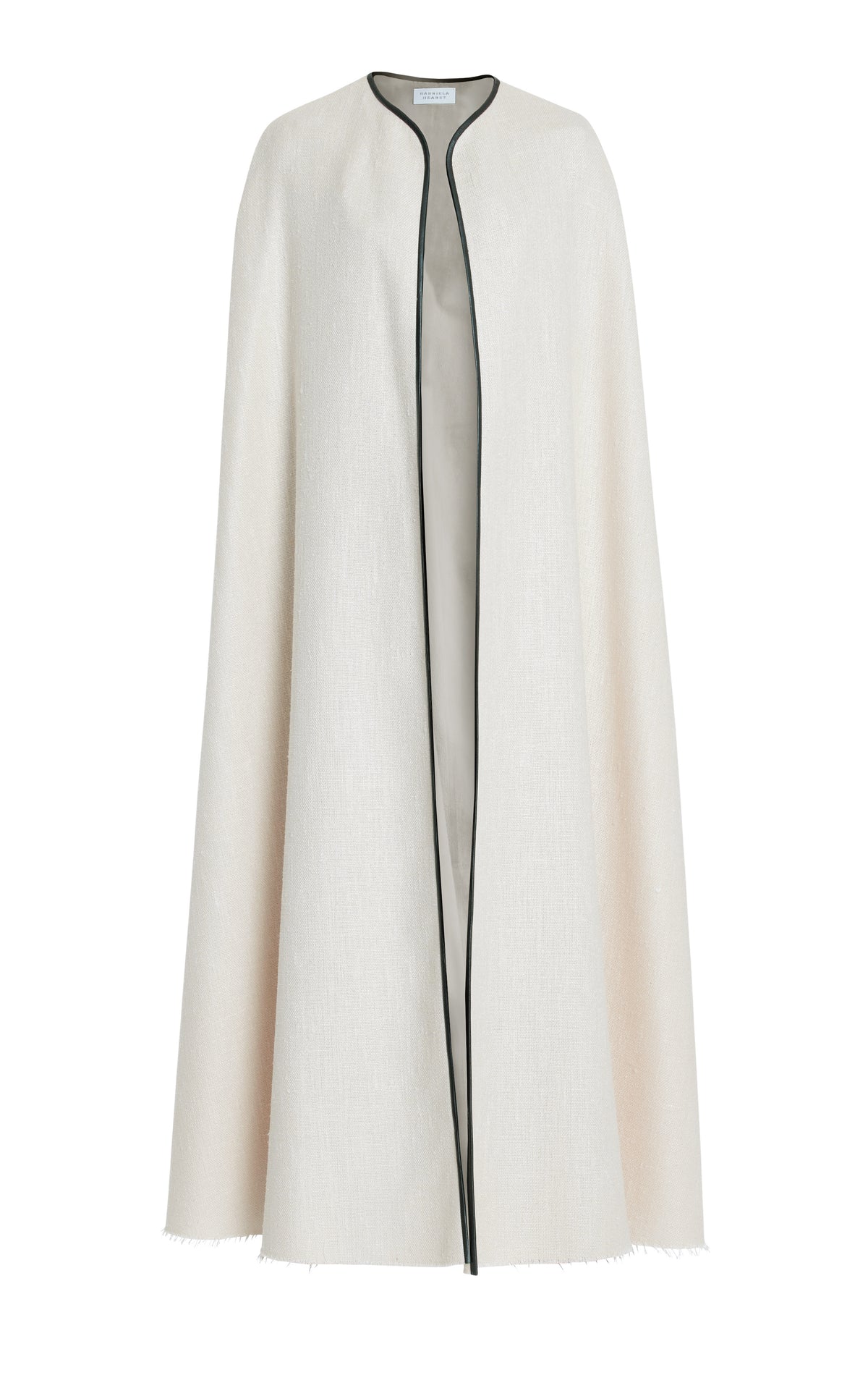Corinth Cape in Ivory Soft Silk Wool