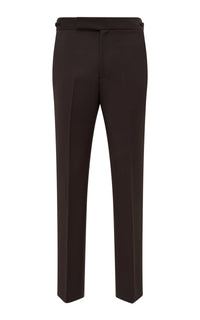 Sebastian Pant in Chocolate Sportswear Wool