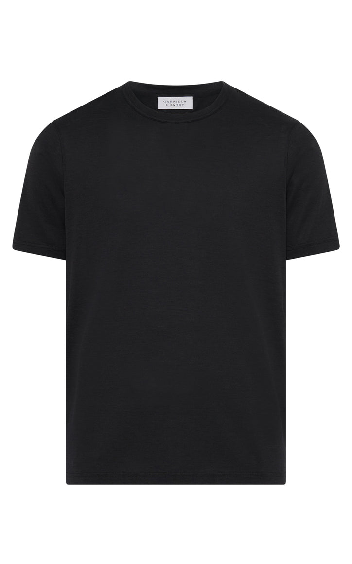 Bandeira T-Shirt in Black Cashmere