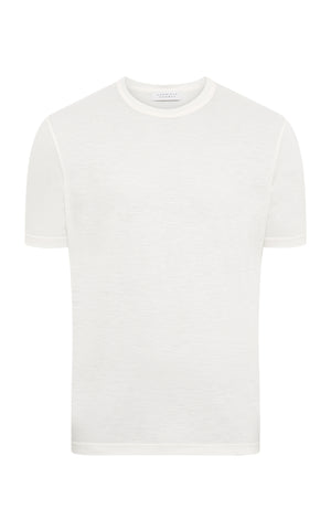 Bandeira T-Shirt Ivory Cashmere