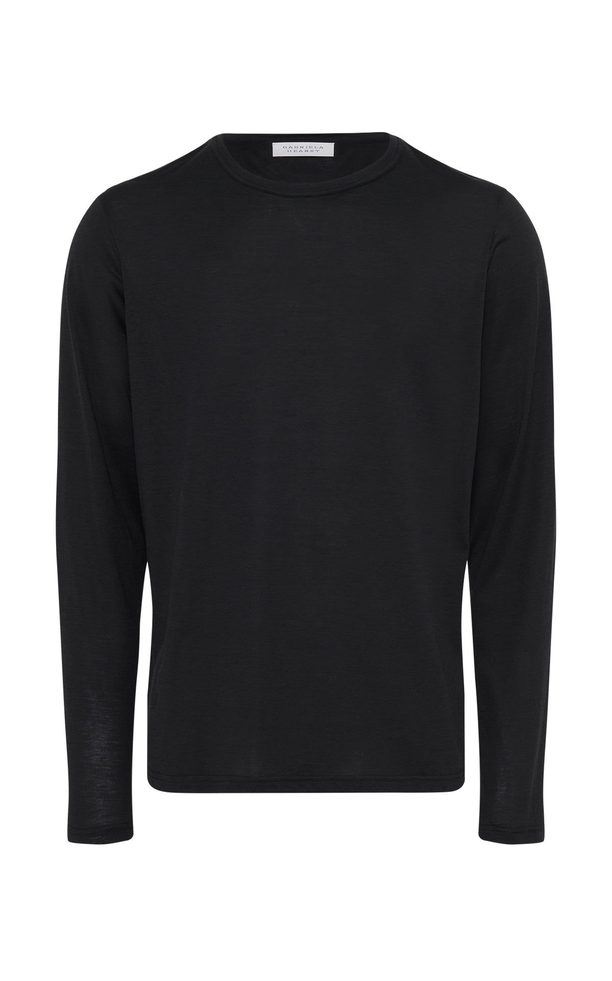 Owen Tee in Black Cashmere