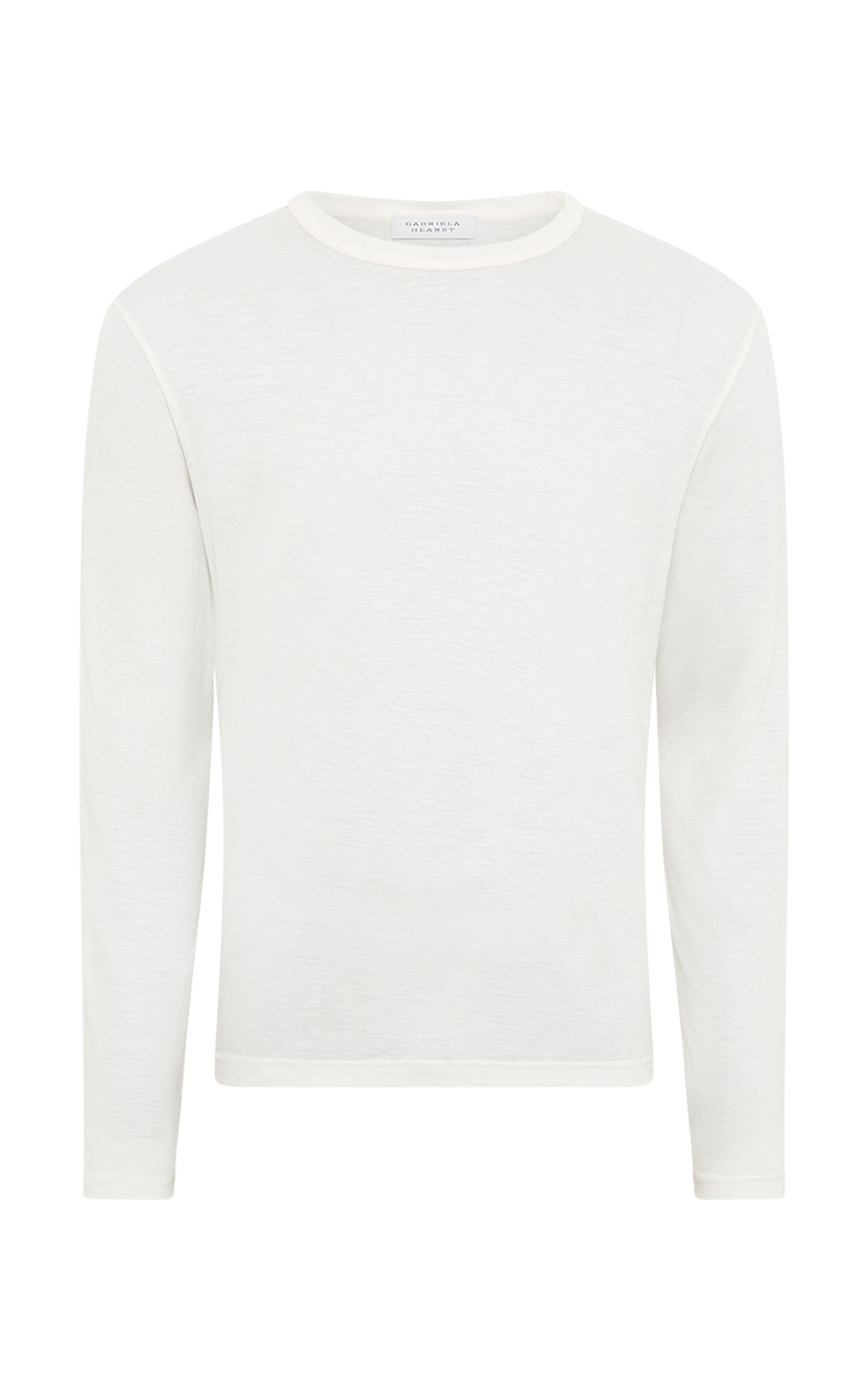 Owen Tee in Ivory Cashmere