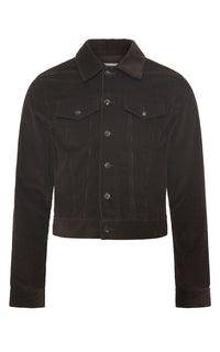 Barry Trucker in Chocolate Cashmere Corduroy