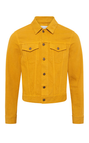 Barry Trucker in Golden Birch Recycled Cotton Denim