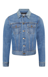 Barry Trucker in Uruguayan Blue Recycled Cotton Denim