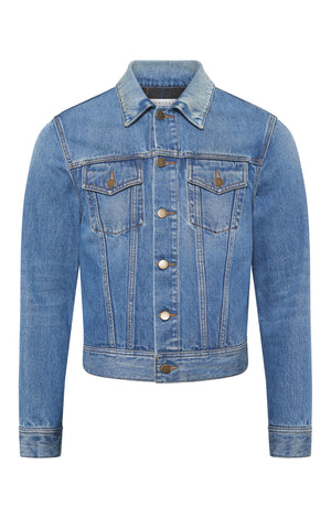 Barry Trucker in Uruguayan Blue Recycled Cotton Denim