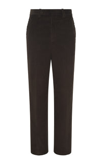 Harold Trouser in Chocolate Cashmere Corduroy
