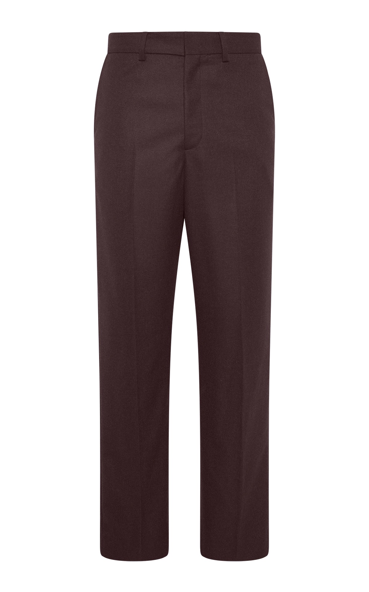 Harold Trouser in Burnt Sienna Virgin Wool Cashmere