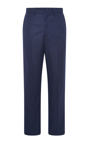Harold Trouser in Navy Virgin Wool Cashmere
