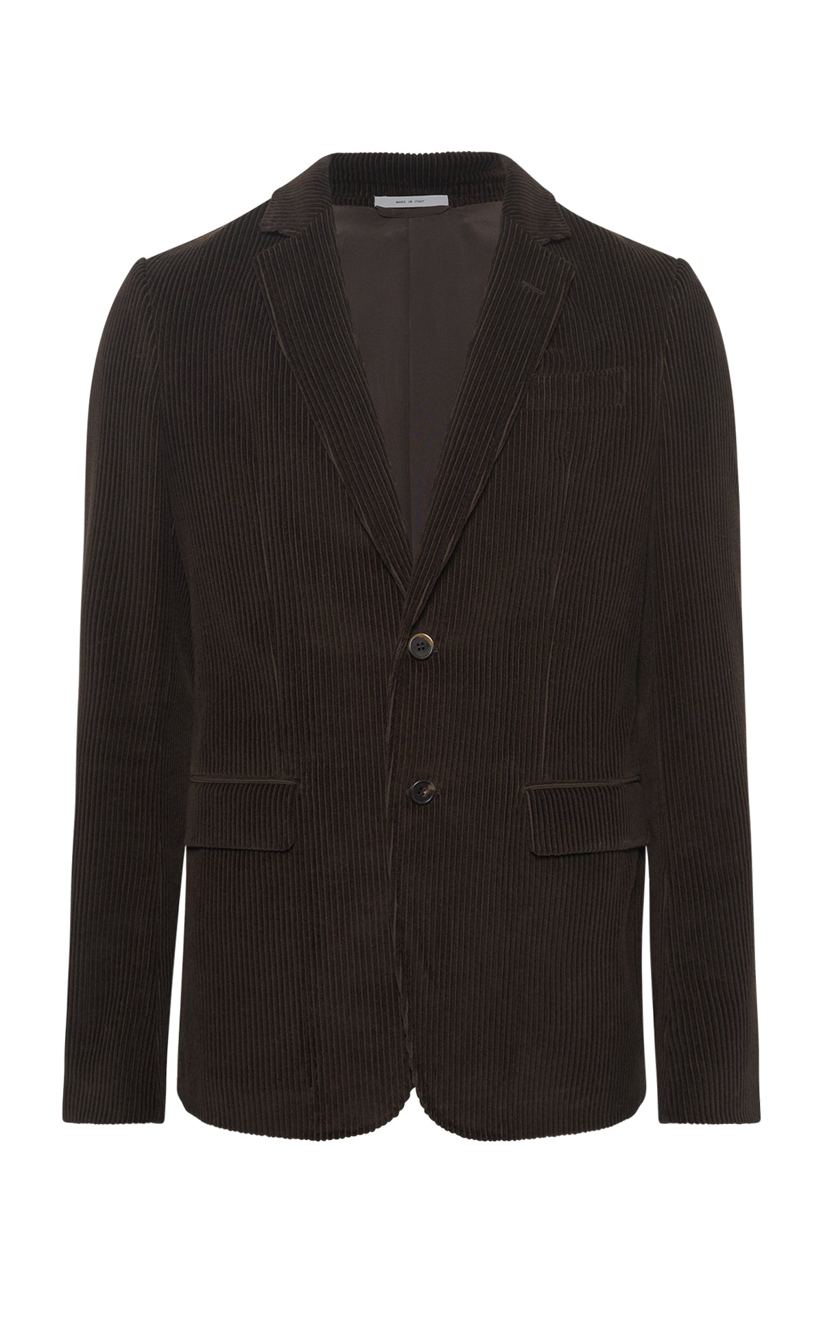Irving Jacket in Chocolate Cashmere Corduroy