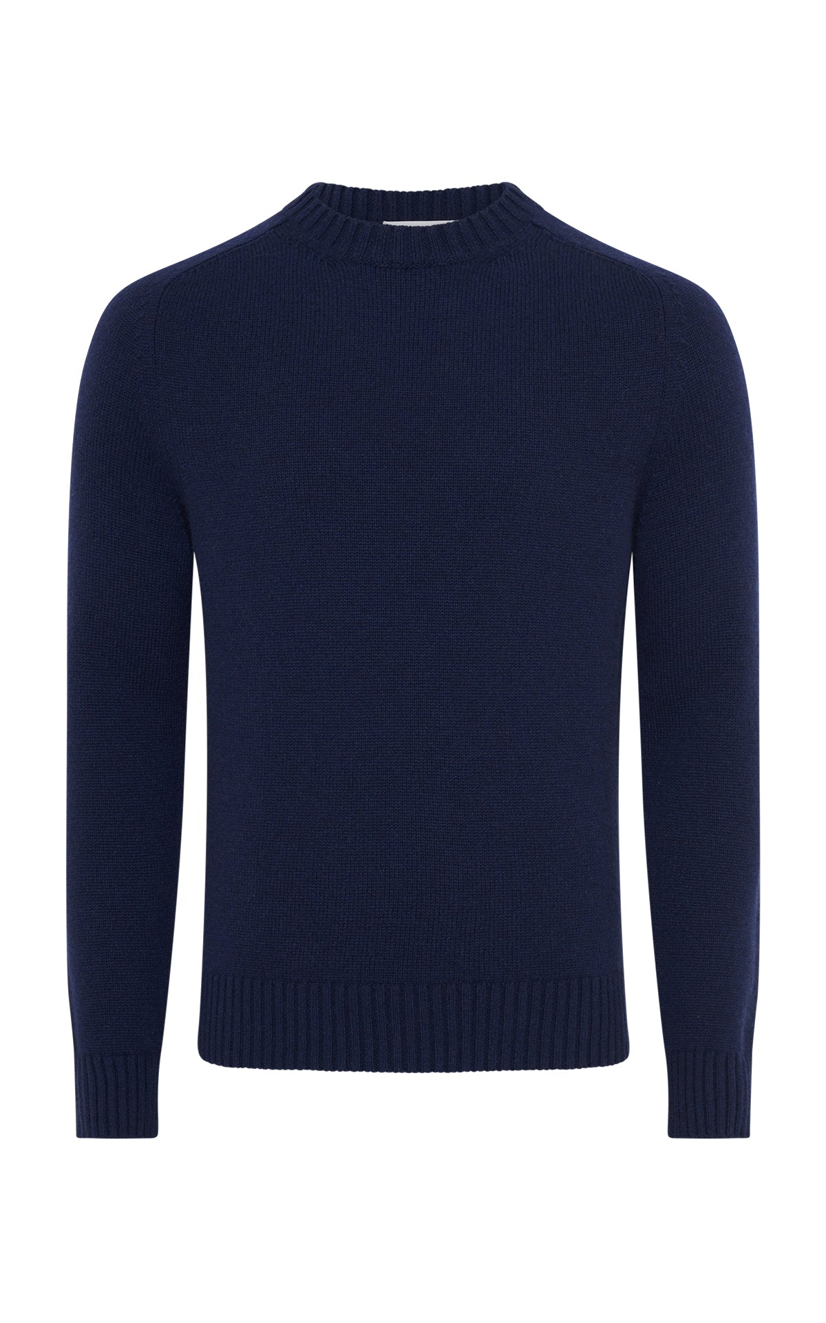 Francesco Knit Sweater in Navy Cashmere