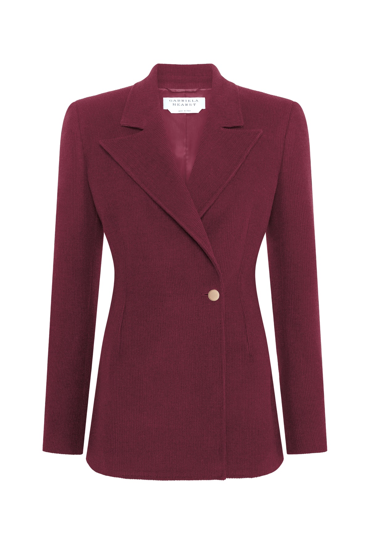 Lewis Blazer in Plum Cashmere Corduroy